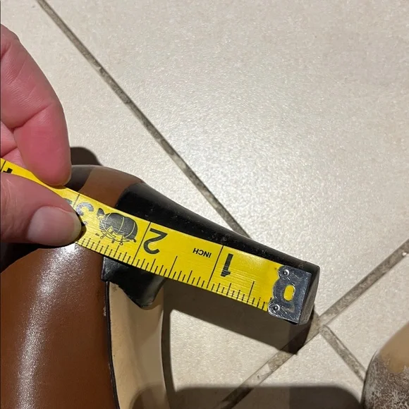 Coach Madyline Made in Italy- brown leather shoes- great condition - size 6,5 - Picture 12 of 16